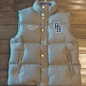 Puma X Rhuigi Rhude Full Zip Duck Down Puffer Vest Men's NYC Sz Medium